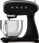 фото Миксер smeg smf03bleu, черный (полностью окрашенный корпус)