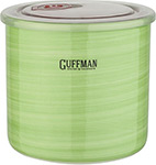 Керамическая банка с крышкой Guffman C-06-010-G зеленый - фото 1