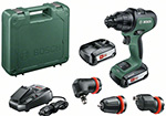 

Дрель-шуруповерт Bosch Bosch AdvancedImpact 18 QuickSnap (2 акк.) SET 06039B5103