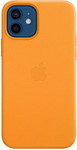 

Чеxол (клип-кейс) Apple iPhone 12 | 12 Pro Leather Case with MagSafe - California Poppy MHKC3ZE/A