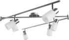 

Трековая система Arte Lamp МАТОВОЕ СЕРЕБРО (A4510PL-6SS), Серебристый/белый