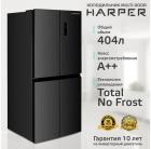 

Многокамерный холодильник Harper RH6966BI черное стекло