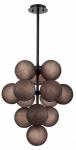 

Люстра подвесная ST Luce Todo SL1184.403.13, Дымчатый/черный