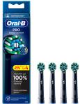 

Насадки для зубной щетки Oral-B EB50BRX PRO CrossAction Black, 4 шт., с Х-образными щетинками