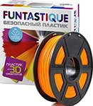 Пластик в катушке Funtastique ABS,1.75 мм,1 кг, цвет оранжевый набор для 3д творчества funtastique 3d ручка xeon желтый pla пластик 20 ов книга с трафаретами