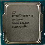 

Центральный процессор Intel Настольные Core i9 i9-11900F 2500 МГц Cores 8 16Мб Socket LGA1200 65 Вт BOX BX8070811900FSRKNK