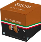 Кофе капсульный Brizio Latte Caramel для системы Dolce Gusto 16 капсул кофе в капсулах belmio cappuccino для системы dolce gusto 16 капсул