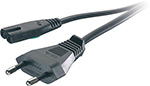 Кабель Vivanco для AV апппратуры (220В) 1.25м (46095) кабель питания exegate pc 1 2 officepc угловая евровилка cee7 7 s22 iec c13 на c13 220в