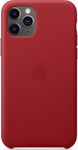 фото Чехол (клип-кейс) apple iphone 11 pro leather case - (product)red mwyf2zm/a