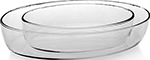 Набор форм для запекания Pasabahce Borcam Sets 2 шт 3,2л /1,5л кастрюля для запекания с крышкой pasabahce 2 1 л borcam 59003