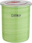 Керамическая банка с крышкой Guffman C-06-001-G зеленый  0.7 л - фото 1