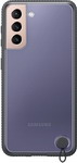 

Чеxол (клип-кейс) Samsung Galaxy S21 Clear Protective Cover прозрачный c чёрной рамкой (EF-GG991CBEGRU)