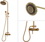Смеситель для ванной комнаты Bronze de Luxe WINDSOR/бронза (10118/1DF) мыльница bronze de luxe windsor бронза k25202