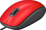 Мышь Logitech M110 Silent (910-005501) RED мышь logitech m110 черно серая