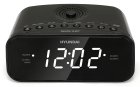 Радиобудильник Hyundai H-RCL221 черный LCD подсв:белая часы:цифровые FM радиобудильник hyundai h rcl200 led подсветка часы цифровые am fm