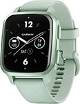 Спортивные часы Garmin Venu Sq 2 Metallic Mint Aluminum Bezel with Cool Mint Case and Silicone Band (010-02701-02) curren 8329 кварцевые часы деловые мужские простые спортивные наручные часы