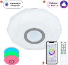 

Потолочный светильник Citilux Диамант Смарт Хром RGB (CL713A10G)