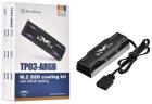 

Радиатор для M.2 SSD SilverStone TP03-ARGB (SST-TP03-ARGB) для 2280 ARGB G560TP03ARGB010, Черный