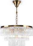

Люстра подвесная Maytoni Colonne Neoclassic/Латунь (MOD093PL-09BS), Латунь/прозрачный