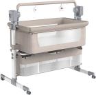 

Электрическая приставная колыбель кроватка Ining Baby 601 khaki, Бежевый