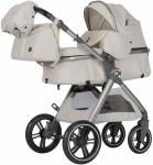 

Коляска 3 в 1 Ining Baby X1-S PRO khaki, Бежевый