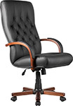 фото Кресло riva chair м 175 a laguna тай чёрная кожа