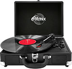 Проигрыватель виниловых дисков Ritmix LP-120B Black адаптер ritmix rcc 032 type c выход 3 5mm для наушников black