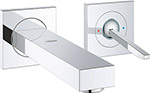 

Смеситель для раковины на 2 отверстия Grohe Eurocube Joy хром (19997000)