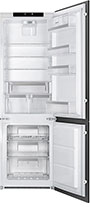Встраиваемый двухкамерный холодильник Smeg C8174N3E