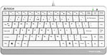 Клавиатура A4Tech Fstyler FKS11 белый/серый клавиатура a4tech fstyler fks11 белый серый usb fks11 white 960595