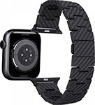 Браслет карбоновый Pitaka для Apple Watch 6/7 серии 38/40мм Retro (AWB1002)