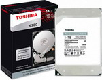 

Жесткий диск HDD Toshiba SATA-III 14Tb HDWR21EUZSVA X300 (7200rpm) 256Mb 3.5''