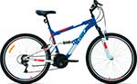 Велосипед Altair MTB FS 26 1.0 26 18 ск. рост. 16 синий/красный RBKT1F16E004