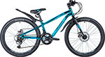 Велосипед Novatrack 24 PRIME алюм.рама 11 синий металлик 18-скор TY21/TS38/SG-6SI диск.торм.STG 24AHD.PRIME.11GBL20