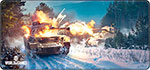 Коврик для мышек Wargaming World of Tanks Battle of Bulge XL коврик для мышек wargaming world of tanks battle of bulge xl