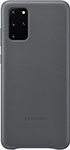 фото Чехол (клип-кейс) samsung s20plus (g985) leathercover gray ef-vg985ljegru