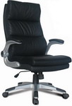 Кресло Brabix ''Fregat EX-510'' рециклированная кожа черное 530863
