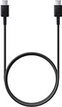 Кабель  Samsung EP-DA705BBRGRU USB Type-C (m) USB Type-C (m) 1м черный - фото 1