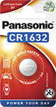 

Батарейки дисковые литиевые Panasonic Lithium Power в блистере 1 шт. (CR-1632EL/1B)