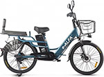 Велосипед Eltreco GREEN CITY e-ALFA LUX Сине-серый матовый 022863-2400 от Холодильник