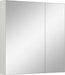 Зеркальный шкаф  Runo Лада 60, белый (00-00001159) зеркальный шкаф 40x65 см дуб l r runo лада 00 00001193