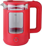 Чайник электрический Energy E-256 1.5 л, красный (164152) чайник электрический energy e 205 1 2 л красный 164144