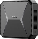 Компьютер Chuwi HeroBox Nettop, Intel N-series N100, 8 Гб, 256 Гб, WiFi, Black, Win 11 Home (CWI527H) фиксированный кронштейн для телевизора rexant home 32 55 black