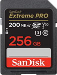 Карта памяти Sandisk Extreme Pro 256GB (SDSDXXD-256G-GN4IN) карта памяти 256gb sandisk extreme pro micro secure digital uhs i card sdsqxcd 256g gn6ma