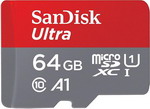 Карта памяти Sandisk Ultra 64GB (SDSQUAB-064G-GN6MN) карта памяти sandisk ultra 512gb sdsqxav 512g gn6mn