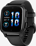 Спортивные часы Garmin Venu Sq 2 Slate Aluminum Bezel with Shadow Gray Case and Silicone Band (010-02701-00) мужские часы электрические наручные спортивные уличные часы