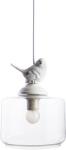 

Подвесной светильник Arte Lamp белый (A8029SP-1WH), Белый/прозрачный
