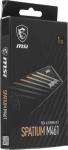 

SSD накопитель MSI SPATIUM M461 M.2 1000 Гб PCIe 4.0 3D NAND (S78-440L1D0-P83)