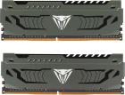 

Оперативная память Patriot Memory DDR4 16GB (2x8GB) 3000Mhz Viper Steel (PVS416G300C6K), Черный/серый