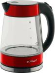 

Чайник электрический Scarlett SC-EK27G79, Прозрачный/красный